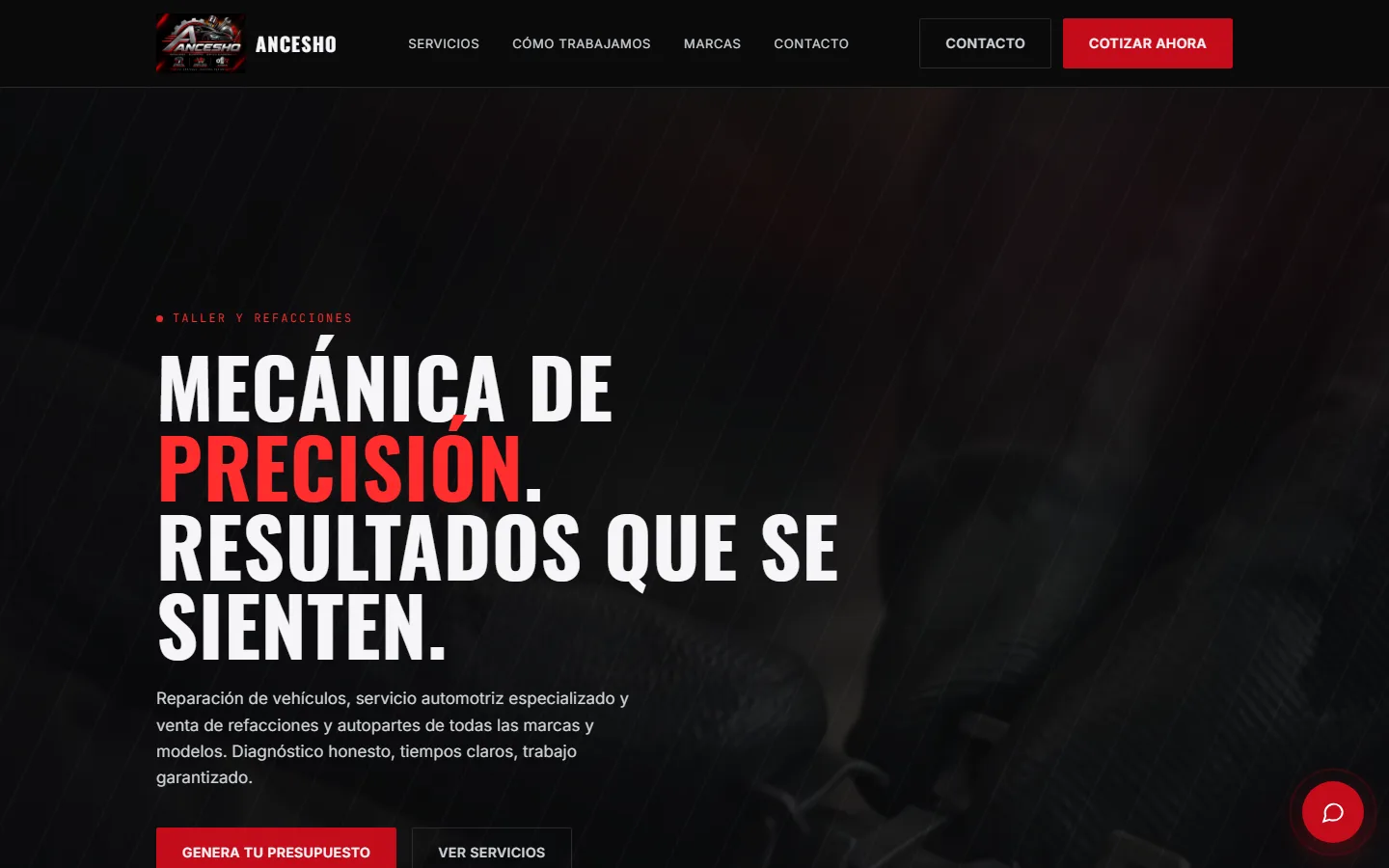 Screenshot of Ancesho